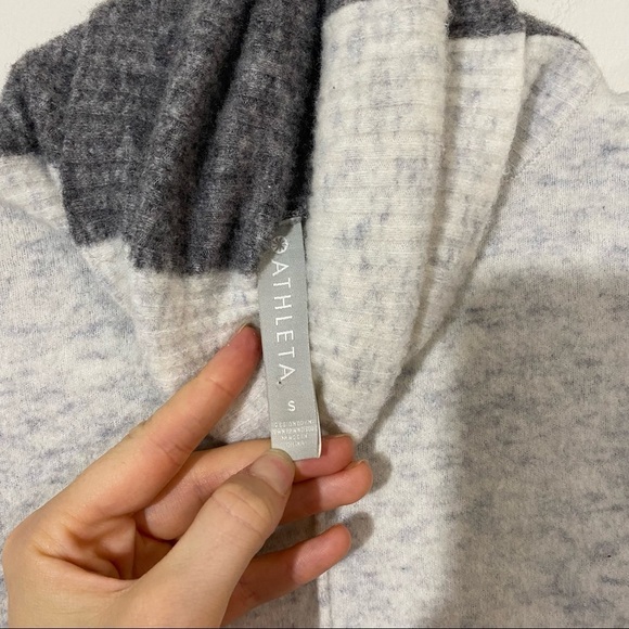 Athleta Transit Colorblock Turtleneck Merino Wool Small - Picture 4 of 7